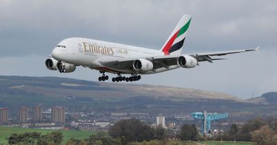 Glasgow Airport set for return of world's biggest passenger plane the Emirates A380 double-decker