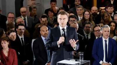 Macron kicks off Olympic countdown 500 days before Paris Games