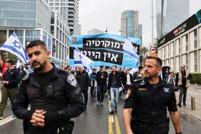 Israel’s Netanyahu accused of ‘theocratic dictatorship’ over judicial reforms