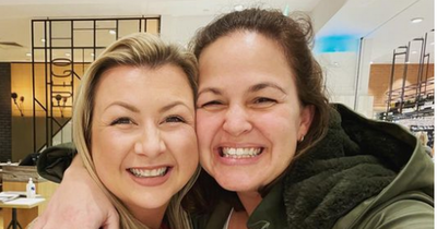 Giovanna Fletcher dines out with Rosie Ramsey at 'hidden' gem as she takes to Newcastle stage