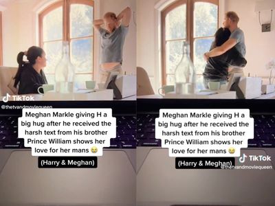 Meghan Markle comforts Prince Harry after William text in viral resurfaced video