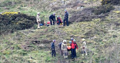 Woman falls at Arthur's Seat in Edinburgh as major rescue mission launched