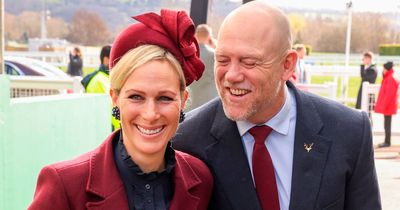 Zara and Mike Tindall in very loved up display at Cheltenham as they ignore royal drama