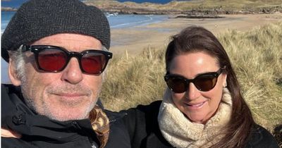 Pierce Brosnan and wife hailed as 'couple goals' as they celebrate 21 years of marriage
