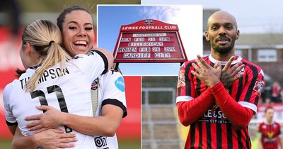 Lewes FC: Inside pioneering project behind world's only football club offering equal pay