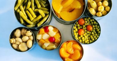 Tinned foods 'better for planet and cutting waste' as Scots urged not to can the can
