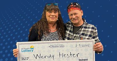 Woman wins $1million on lottery scratchcard after spooky voice tells her to play