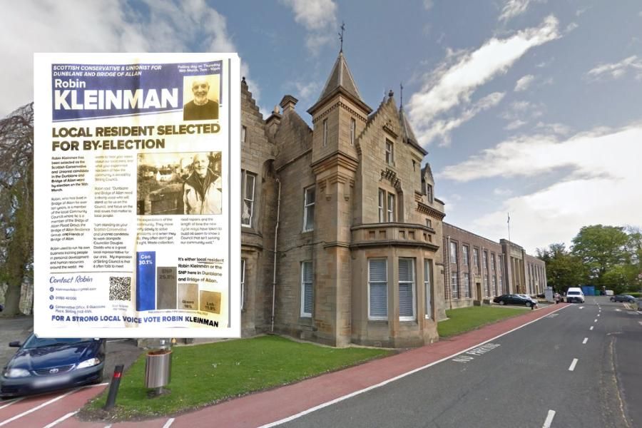 Stirling council Tory candidate mocked for…