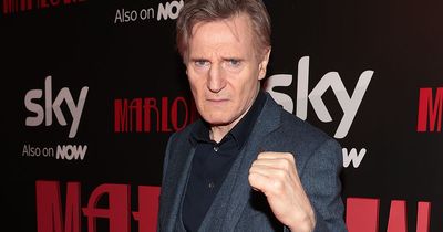 Liam Neeson reacts to Irish Oscars results as he jets into Dublin for movie premiere