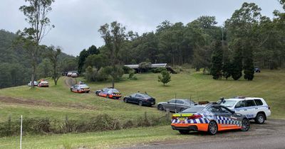 Man allegedly pulled knife on police after pursuit: four people charged with 43 offences