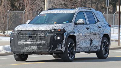 Next-Gen Chevrolet Equinox Spied Trying To Hide Rugged Redesign