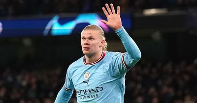 Erling Haaland breaks Lionel Messi and Kylian Mbappe records by scoring five for Man City