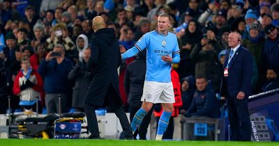 What Erling Haaland told Pep Guardiola after being substituted off vs RB Leipzig