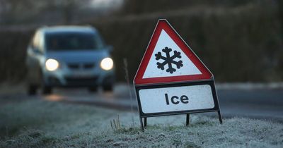 Met Office issues ice weather warning as temperatures plummet below freezing