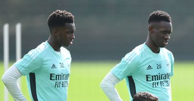 Eddie Nketiah and Folarin Balogun both face summer Arsenal exit question after £27m transfer