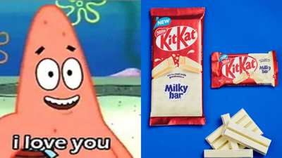 KitKat And Milkybar Have Teamed Up To Unleash The Ultimate Choccy Treatie Of Our Dreams