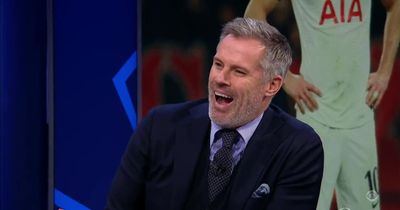 Jamie Carragher can't resist dig at Man Utd after Man City smash seven just like Liverpool