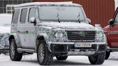 Mercedes-Benz EQG Spied With Solid Rear Axle, Redesigned Bumpers