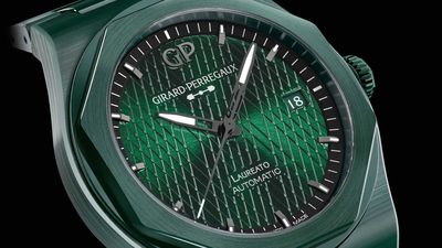 Aston Martin and Girard-Perregaux Build A Concours-Perfect All-Green Watch