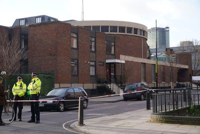 Man charged after drive-by shooting outside London church injured girl, 7, and five others