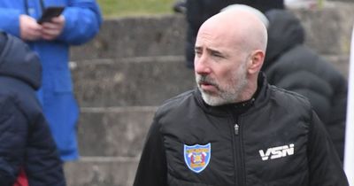 Irvine Meadow boss 'not daunted' ahead of tough clashes against title challengers