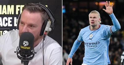 Jamie O'Hara claims Erling Haaland didn't deserve five goals after "disgraceful" decision