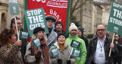 BBC cancels local news programming during staff strike