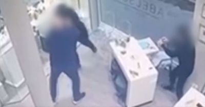 Granddad dubbed 'Tyson Fury' fights back against hammer-wielding robber in shop attack