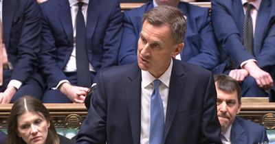 Chancellor Jeremy Hunt takes swipe at Matt Hancock's WhatsApp messages as he gives budget