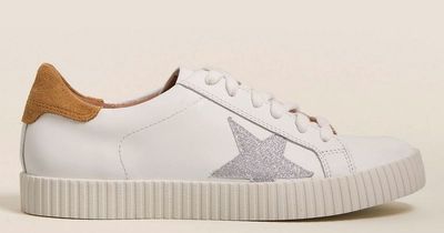 M&S shoppers love 'stylish' Golden Goose dupe trainers 'that go with everything'
