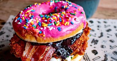 Crazy pink iced doughnut burger to go on sale at Nottingham restaurant