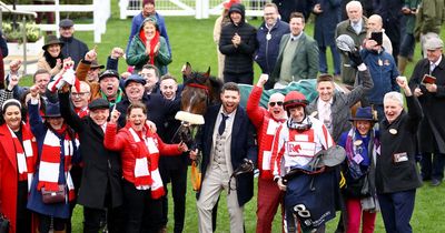 Cheltenham Festival 2023: Red wave greets The Real Whacker after win for colourful owner