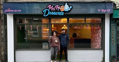 Popular lockdown business opens new dessert cafe in Blaenau Gwent