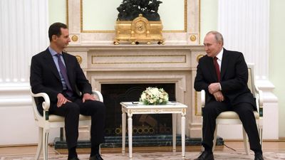 Assad meets Putin in Moscow as Syrians mark 12 years since anti-regime uprising