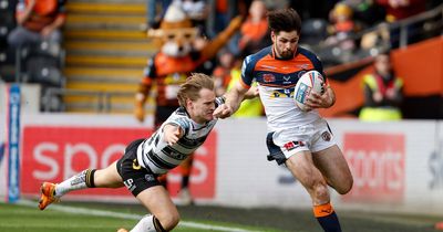 Castleford Tigers'star Jake Mamo, 28, forced to retire after head and back injuries