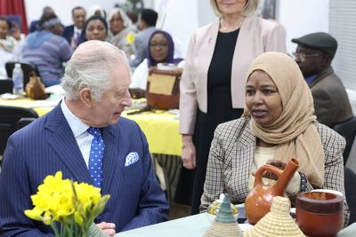 King tells former Sudanese refugees ‘I’m so glad you’re safe here’