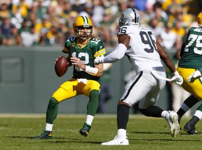 Report: Raiders called about Packers QB Aaron Rodgers this offseason