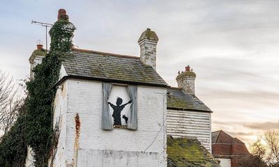 Latest Banksy mural smashed as derelict farmhouse demolished