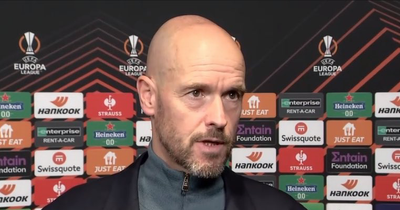 Erik ten Hag sets Man Utd new target and insists Arsenal have been lucky all season