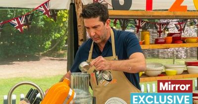 Prue Leith says David Schwimmer 'didn’t want to talk to anybody' in Bake Off tent