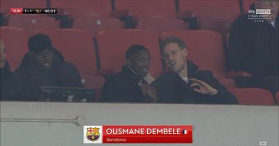 Sunderland supporters left baffled as Barcelona star Ousmane Dembele spotted at Stadium of Light