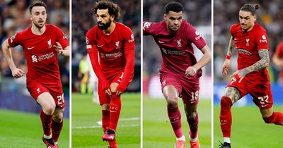 How Liverpool's front four fared at Real Madrid as Jurgen Klopp's brave plan falls flat