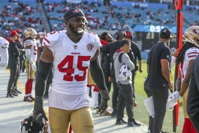 RFA LB Demetrius Flannigan-Fowles not tendered by 49ers