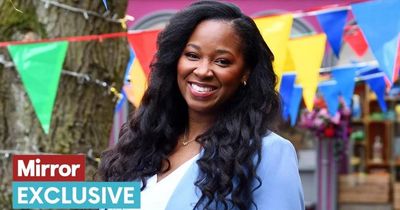 New Hollyoaks star Jamelia 'blessed' to be a mum-of-four months after giving birth at 42