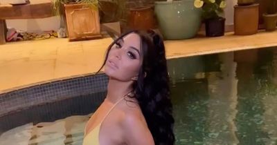 Tulisa looks unrecognisable as she debuts Kardashian style makeover and HUGE new tattoo