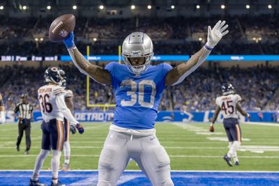 Saints agree to terms on a 3-year contract with former Lions RB Jamaal Williams