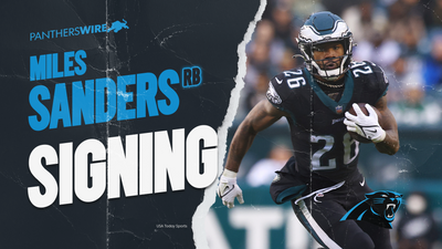 Panthers signing former Eagles RB Miles Sanders to 4-year deal