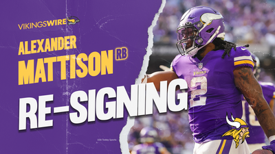 Vikings re-sign RB Alexander Mattison to 2-year deal