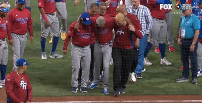 Edwin Diaz injured himself celebrating Puerto Rico’s World Baseball Classic win and Mets fans were distraught