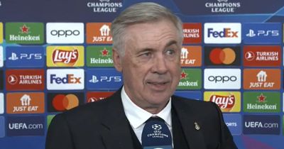 Carlo Ancelotti makes "easy" admission after knocking Liverpool out of Champions League